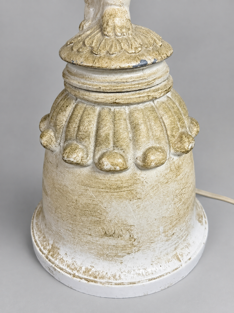 Gilt Bronze Figural Candelabra Table Lamp
