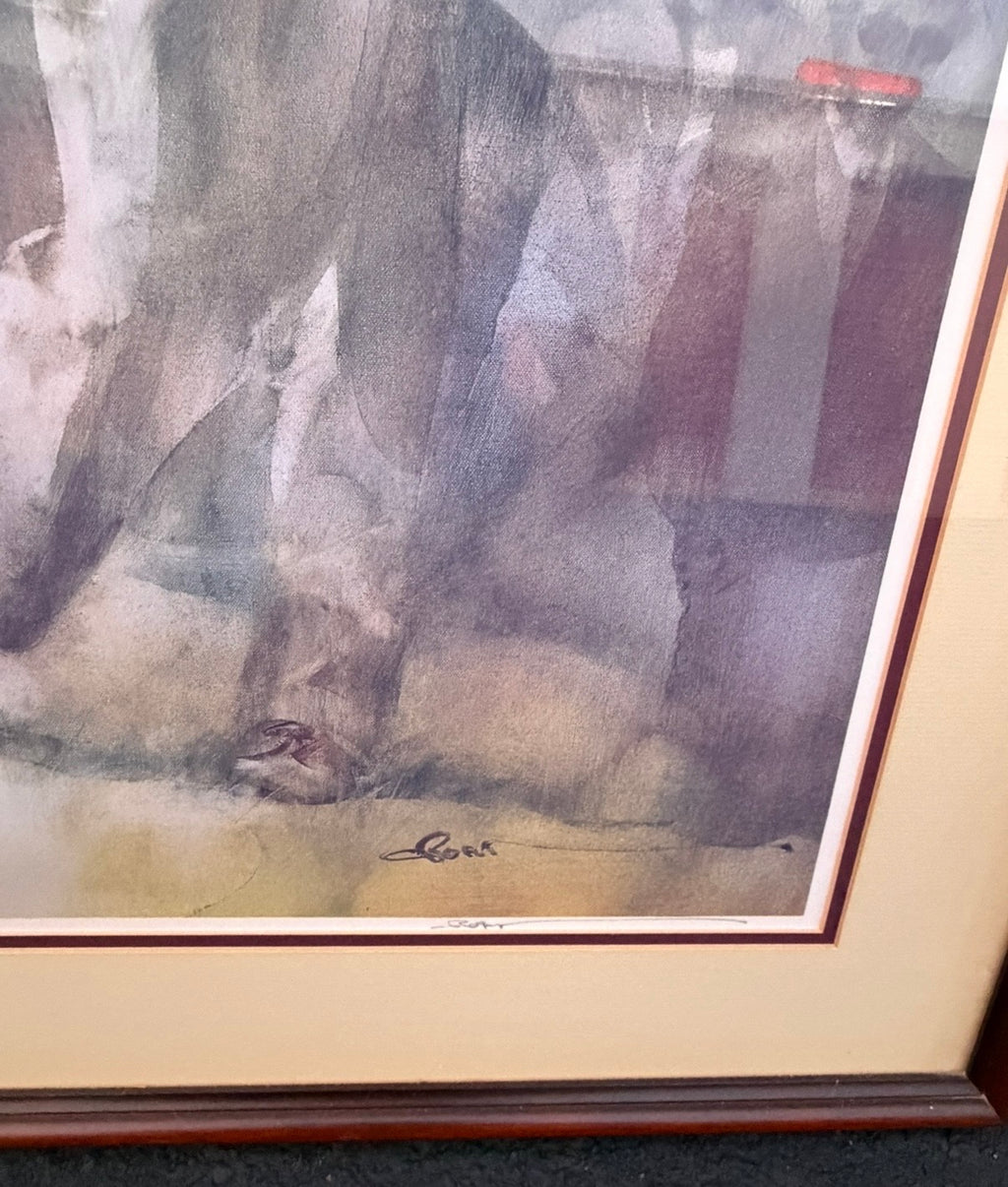 Watercolor Golfer Painting by Robert Crofut